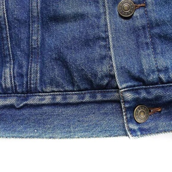 Gucci Warm Tiger Embroidery "Blind for Love" Accent Trucker Jacket - Picture 7 of 16